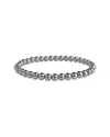 Sterling Forever Beaded Stretch Bracelet