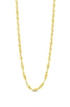 Sterling Forever Blakeley Chain Necklace In Gold