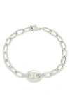 Sterling Forever Bliss Anchor Chain Bracelet
