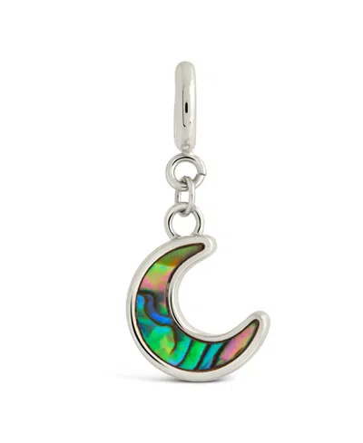 STERLING FOREVER BLUE MOON ABALONE CHARMS