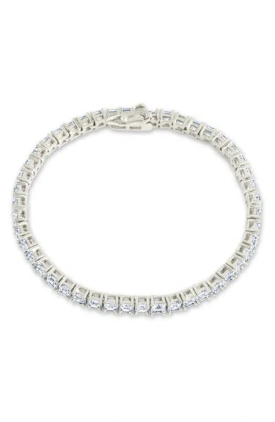 STERLING FOREVER STERLING FOREVER BRETTE CUBIC ZIRCONIA TENNIS BRACELET