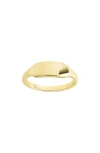 Sterling Forever Carol Polished Id Band Ring