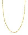 Sterling Forever Chunky Link Glasses Chain In Gold