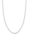 Sterling Forever Chunky Link Glasses Chain In Silver