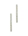 Sterling Forever Created Opal Cz Lorna Hoops