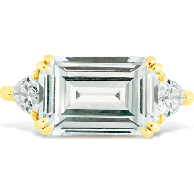 Sterling Forever Cubic Zirconia Ring In Gray