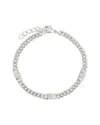 Sterling Forever Cz Amalia Mixed Link Bracelet In Metallic