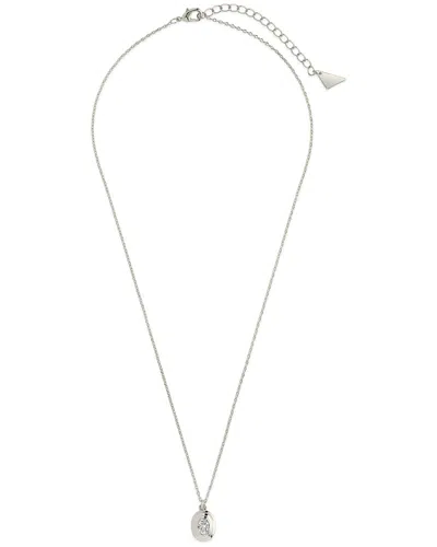 Sterling Forever Cz Betsy Pendant Necklace