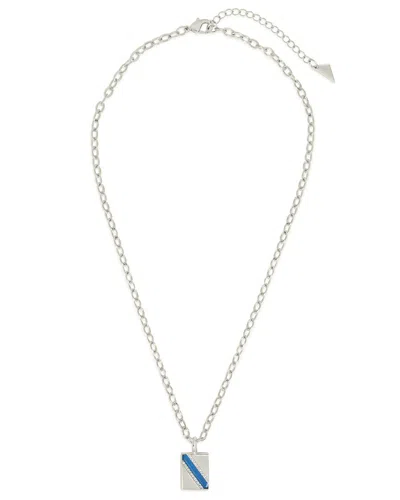 Sterling Forever Cz Calliope Pendant Necklace