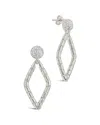 Sterling Forever Gisele Cubic Zirconia Geometric Drop Earrings