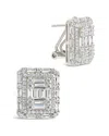 Sterling Forever Cz Jana Square Studs