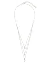 Sterling Forever Cz Julie Layered Necklace