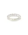 Sterling Forever Cz Kylie Eternity Ring