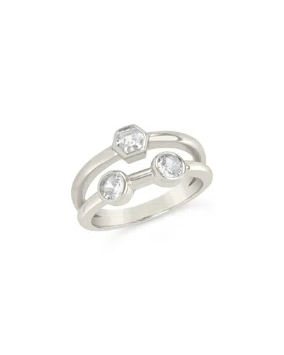 Sterling Forever Cz Lou Ring