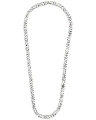 Sterling Forever Cz Marisol Classic Tennis Necklace