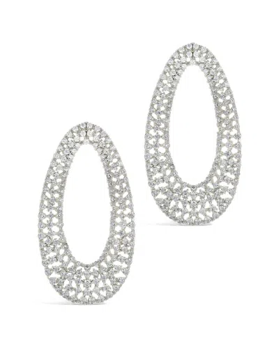 STERLING FOREVER STERLING FOREVER CZ OLIVIA OVALS STUDS