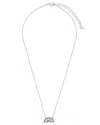 Sterling Forever Cz Pendant Necklace