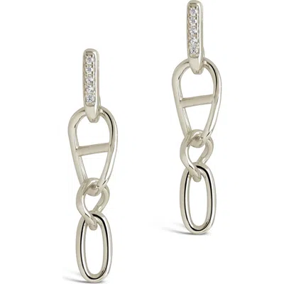 STERLING FOREVER STERLING FOREVER DANGLE STUD EARRINGS