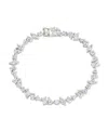 Sterling Forever Ellery Cubic Zirconia Tennis Bracelet In Silver