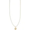 Sterling Forever Esti Cubic Zirconia & Cultured Pearl Necklace In Multi