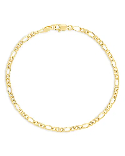 STERLING FOREVER FIGARO CHAIN BRACELET