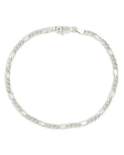 STERLING FOREVER FIGARO CHAIN BRACELET