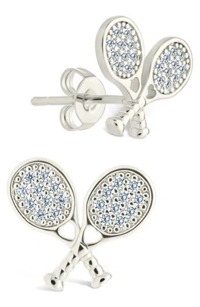 Sterling Forever Game Set Match Stud Earrings