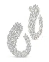 Sterling Forever Gwen Cubic Zirconia Statement Drop Earrings