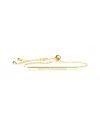Sterling Forever Inspirational Bar Slider Bracelet