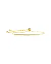 Sterling Forever 14k Gold Plated Inspirational Bar Slider Bracelet In Gold