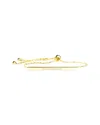 Sterling Forever 14k Gold Plated Inspirational Bar Slider Bracelet In Gold
