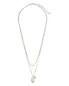 Sterling Forever Isla Layered Necklace In Silver