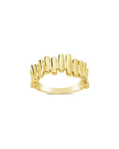 Sterling Forever Joss Staggered Band Ring