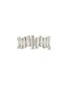 Sterling Forever Delicate Beaded Station Glasses Chain In Metallic