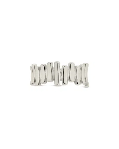 STERLING FOREVER STERLING FOREVER JOSS STAGGERED BAND RING