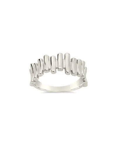 STERLING FOREVER STERLING FOREVER JOSS STAGGERED BAND RING