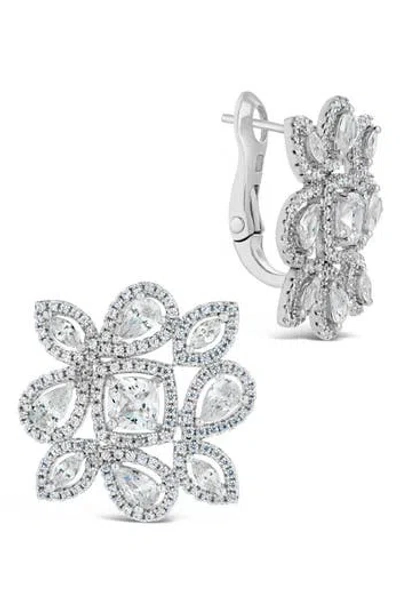Sterling Forever Kelsea Cubic Zirconia Statement Stud Earrings