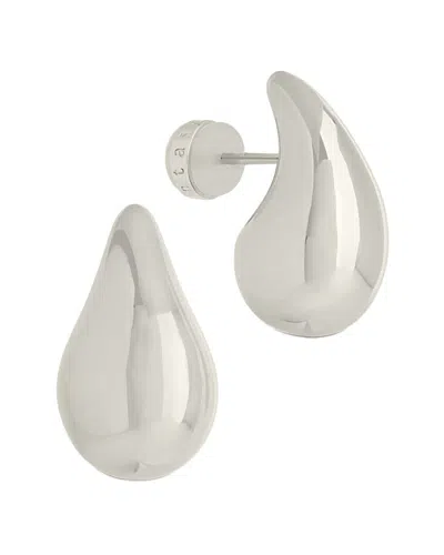 Sterling Forever Kimberly Bold Studs In Metallic