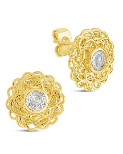 STERLING FOREVER LANIRA STUD EARRINGS - GOLD