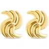 Sterling Forever Leni Twisted Statement Stud Earrings