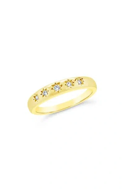 Sterling Forever Lennon Ring In Gold