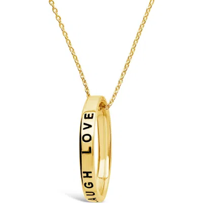 Sterling Forever Live, Laugh, Love Pendant Necklace