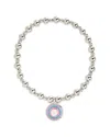 Sterling Forever Lorelai Stretch Bracelet In Metallic