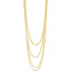 Sterling Forever Lulu Layered Chain Necklace