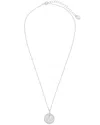 Sterling Forever Medusa Pendant Necklace In Metallic