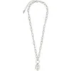 Sterling Forever Mirren Heart Padlock Pendant Necklace