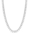 Sterling Forever Multi Cz Charm Necklace