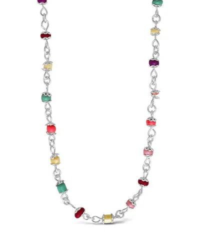 Sterling Forever Multicolor Beaded Station Sunglass Chain