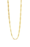 Sterling Forever Oakley Chain Necklace In Gold
