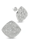 Sterling Forever Ophelia Stud Earrings